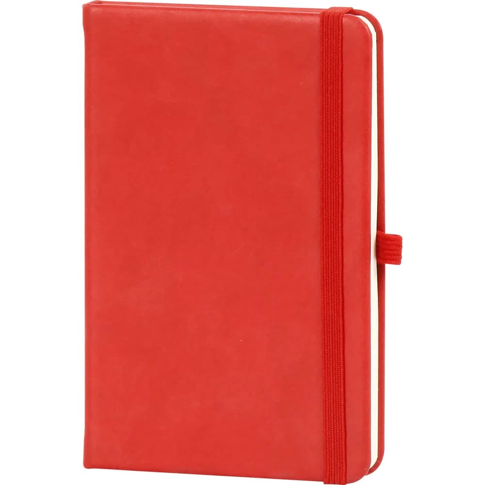 Lastikli Cep Defteri 9x14 — Kırmızı