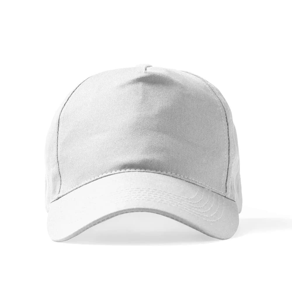 İthal Polyester Şapka — Beyaz
