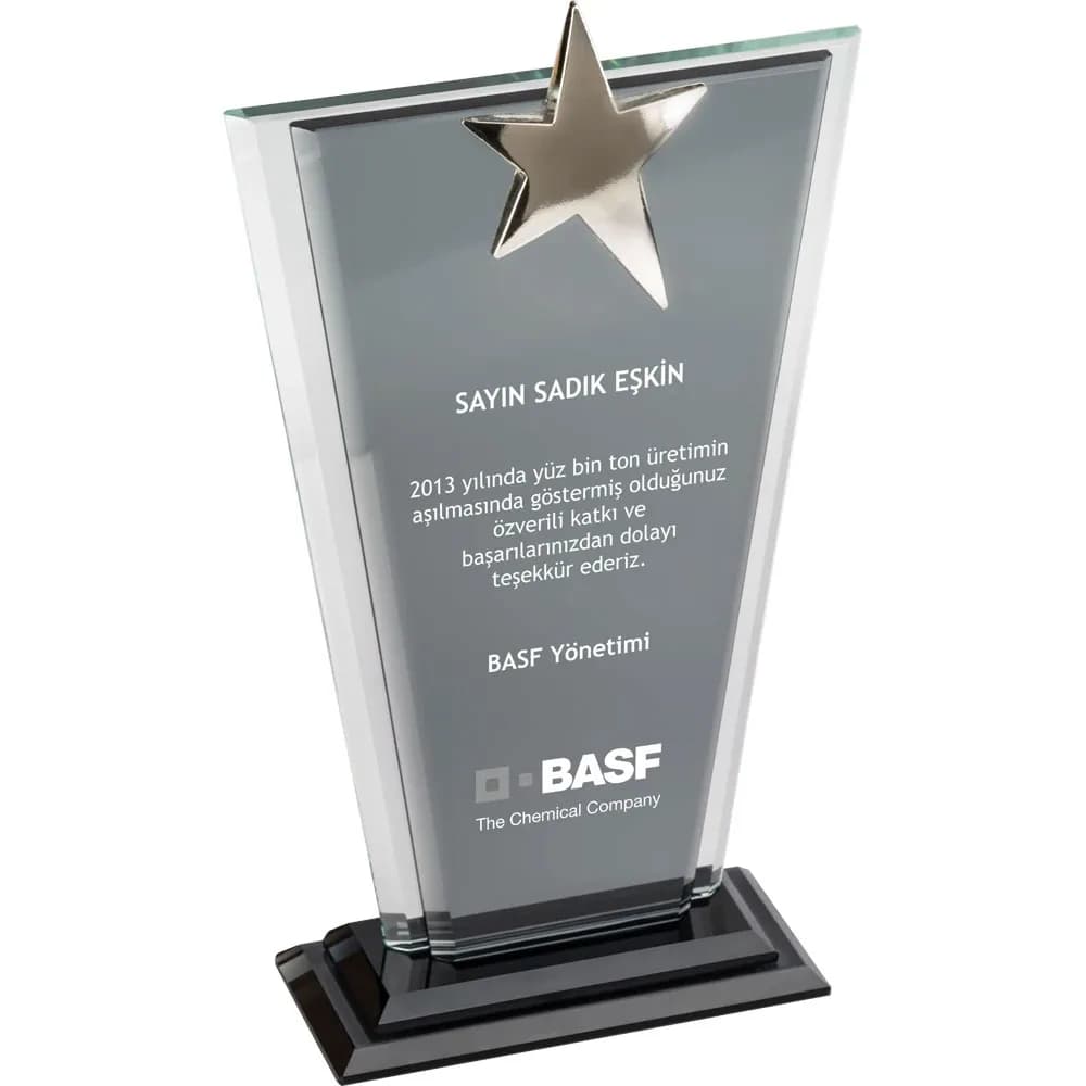 Kristal Plaket