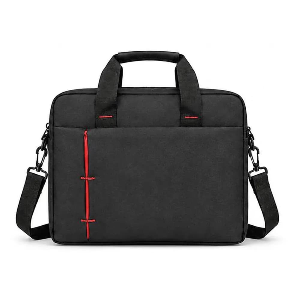 Kırmızı Çizgili Laptop Çantası