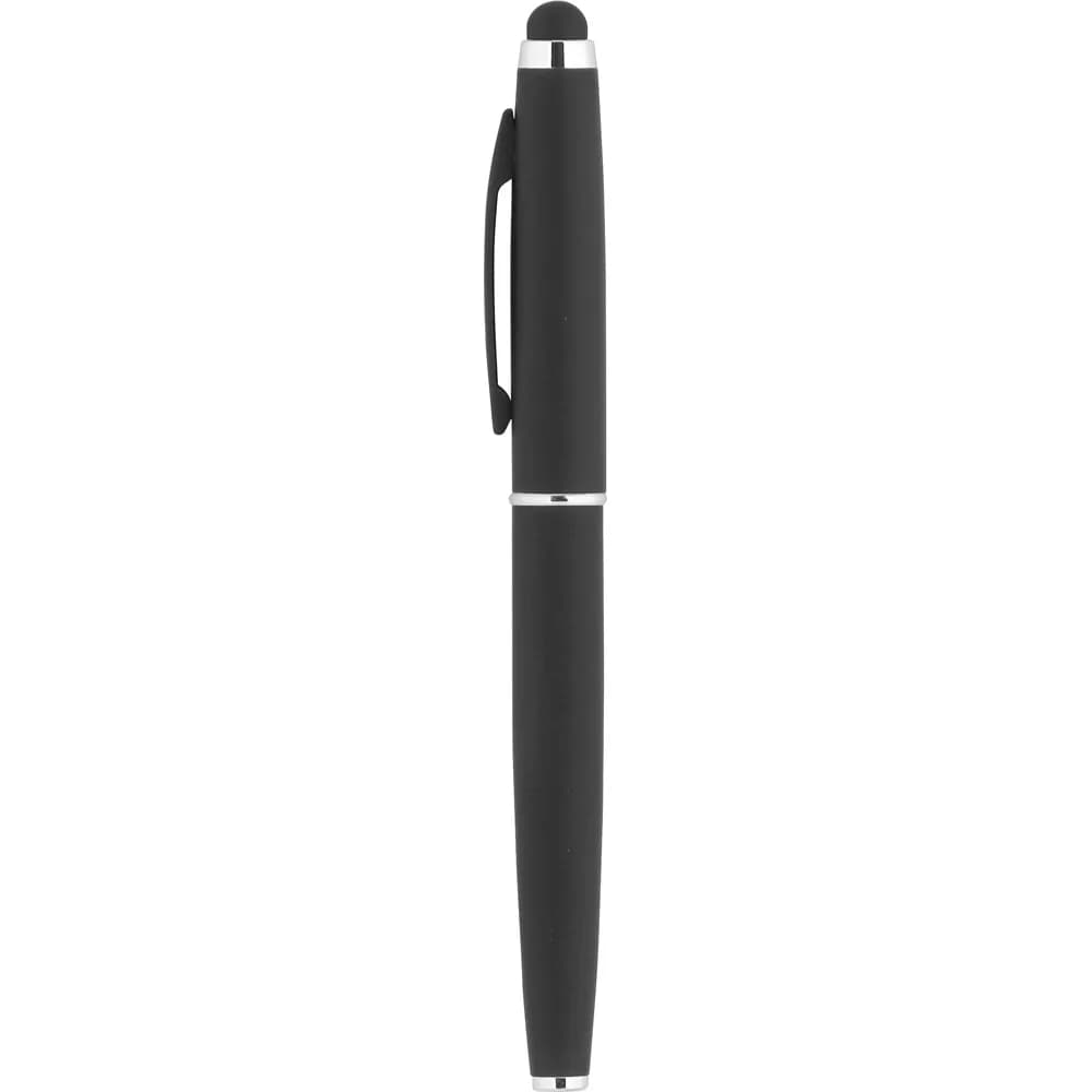 Rubber Dokunmatik Roller Kalem — Siyah