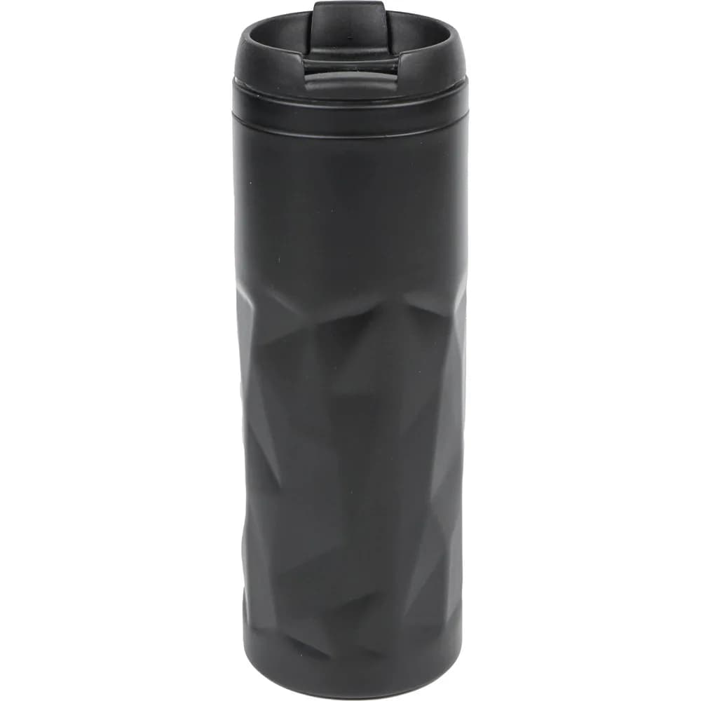 Prizma Desenli Termos Bardak 450 ml — Siyah