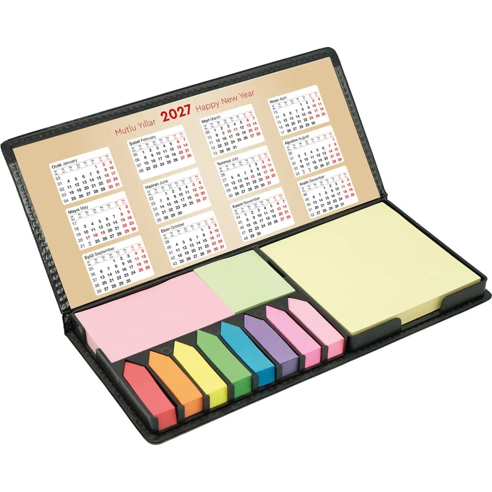 Takvimli Yapışkanlı Notluk 23x10,5