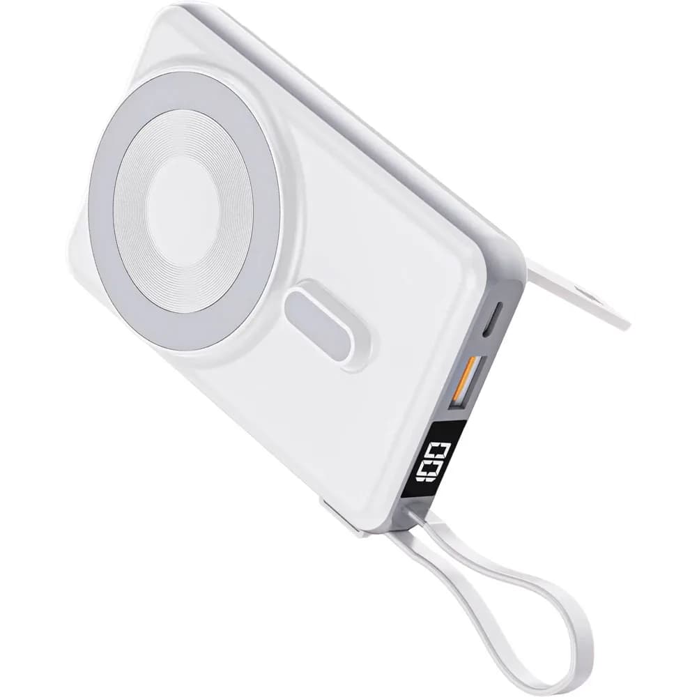 4 in 1 MagSafe PowerBank — Beyaz