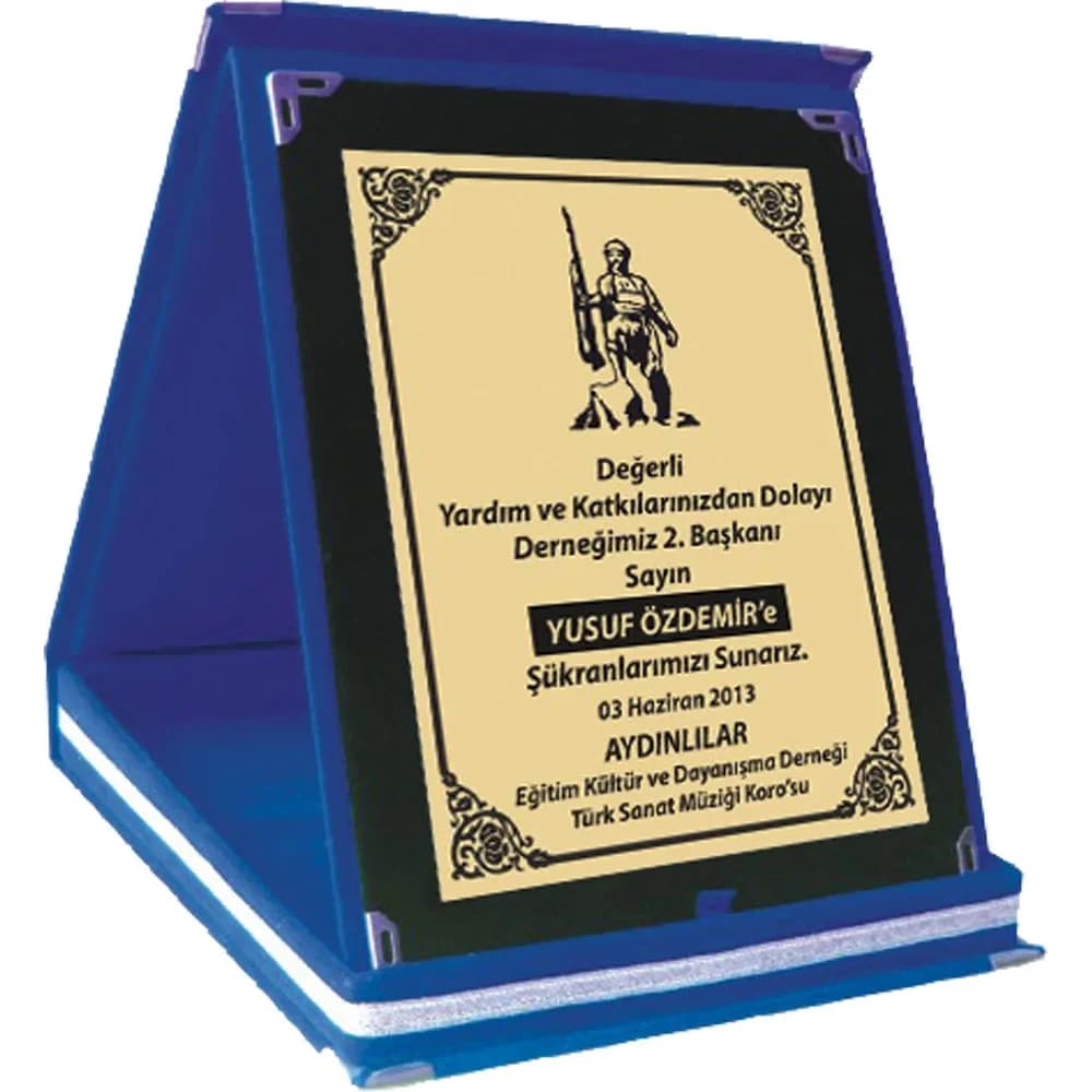 Albüm Plaket — Lacivert