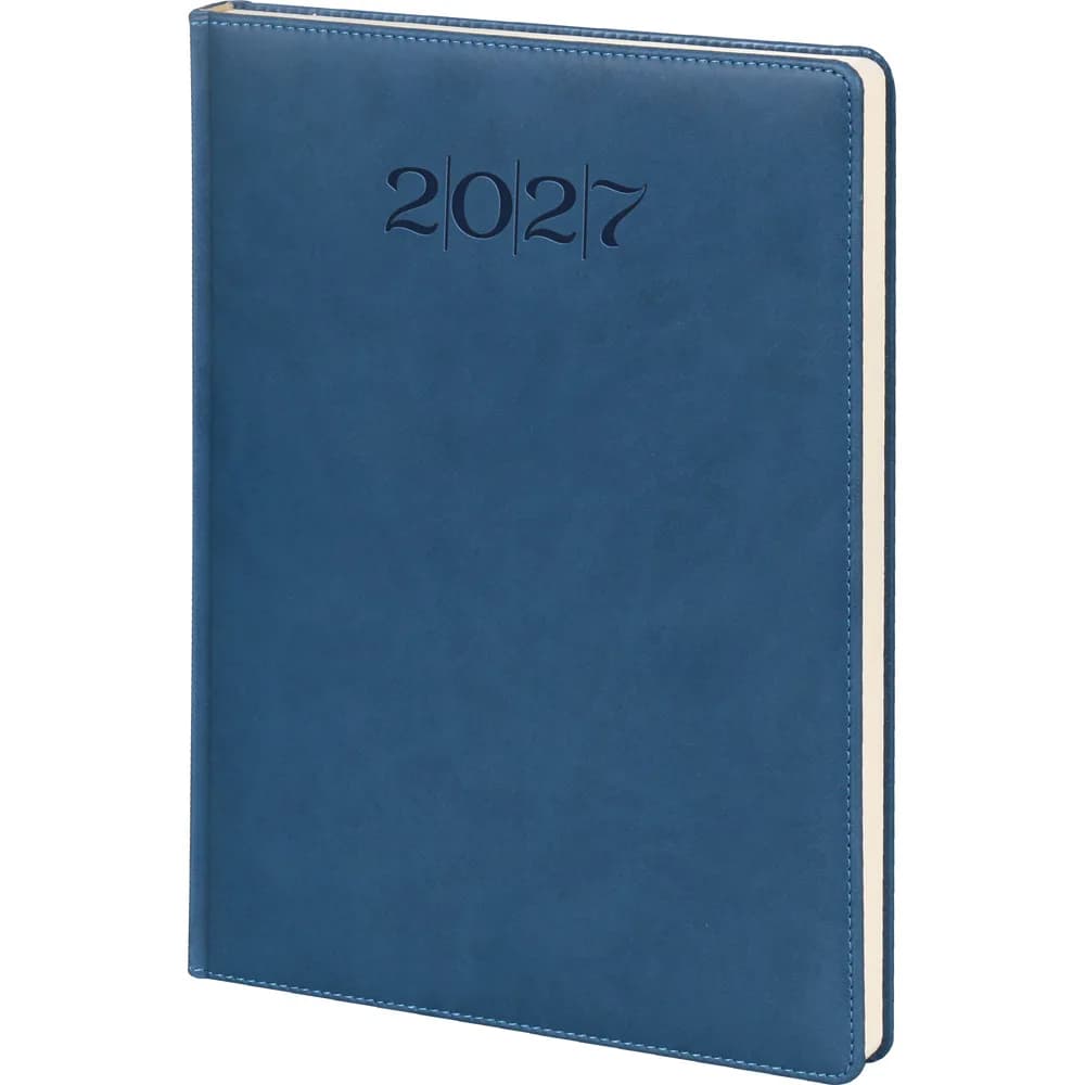 Dikişli Haftalık Ajanda 20x28 — Lacivert