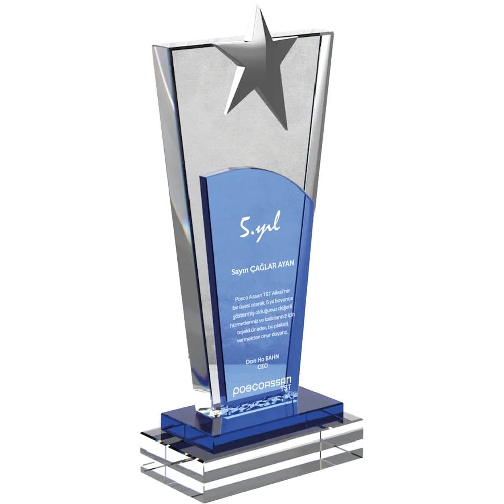 Kristal Plaket