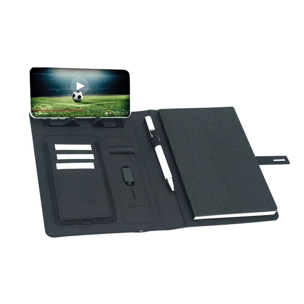 Işıklı Logolu Organizer Powerbank