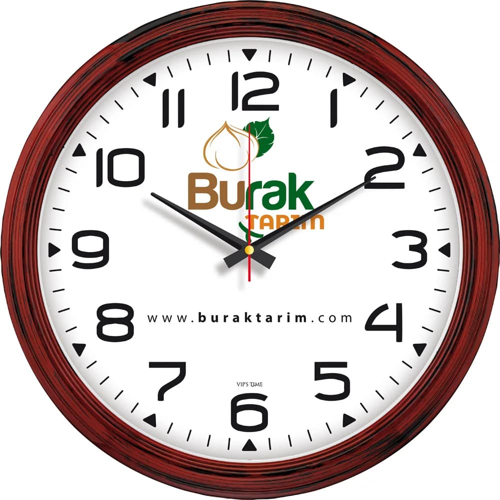 Plastik Duvar Saati 46 cm