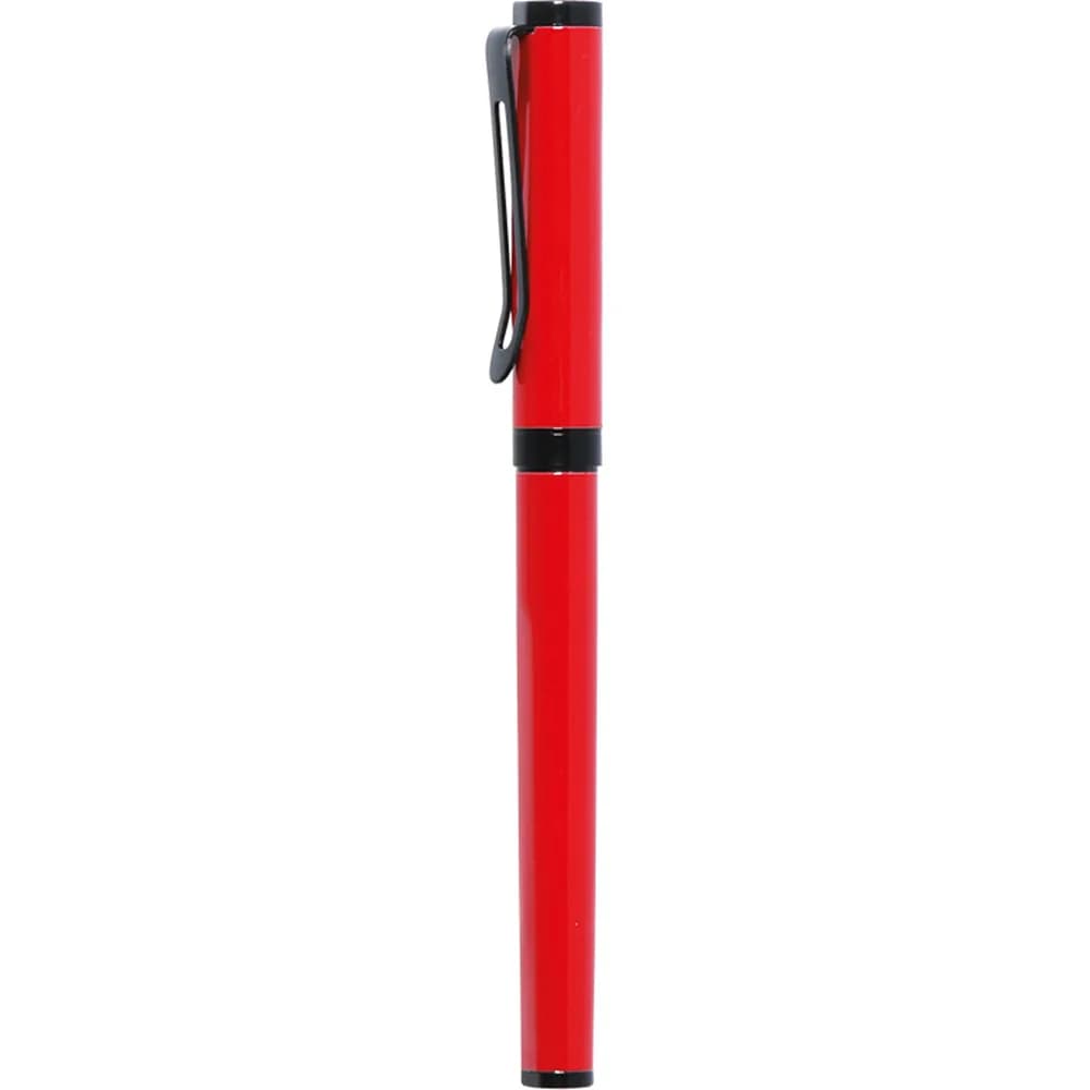 Geniş Klipsli Roller Kalem — Kırmızı