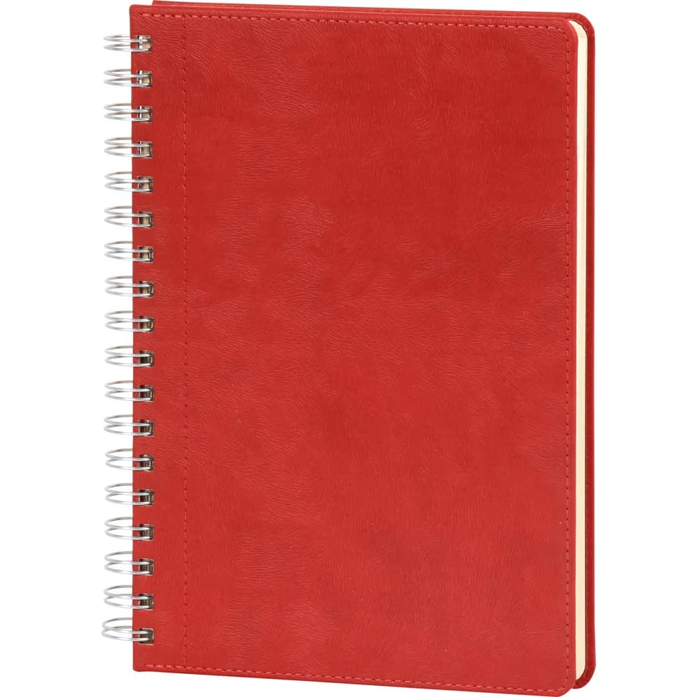 Spiralli Defter 17x24 — Kırmızı