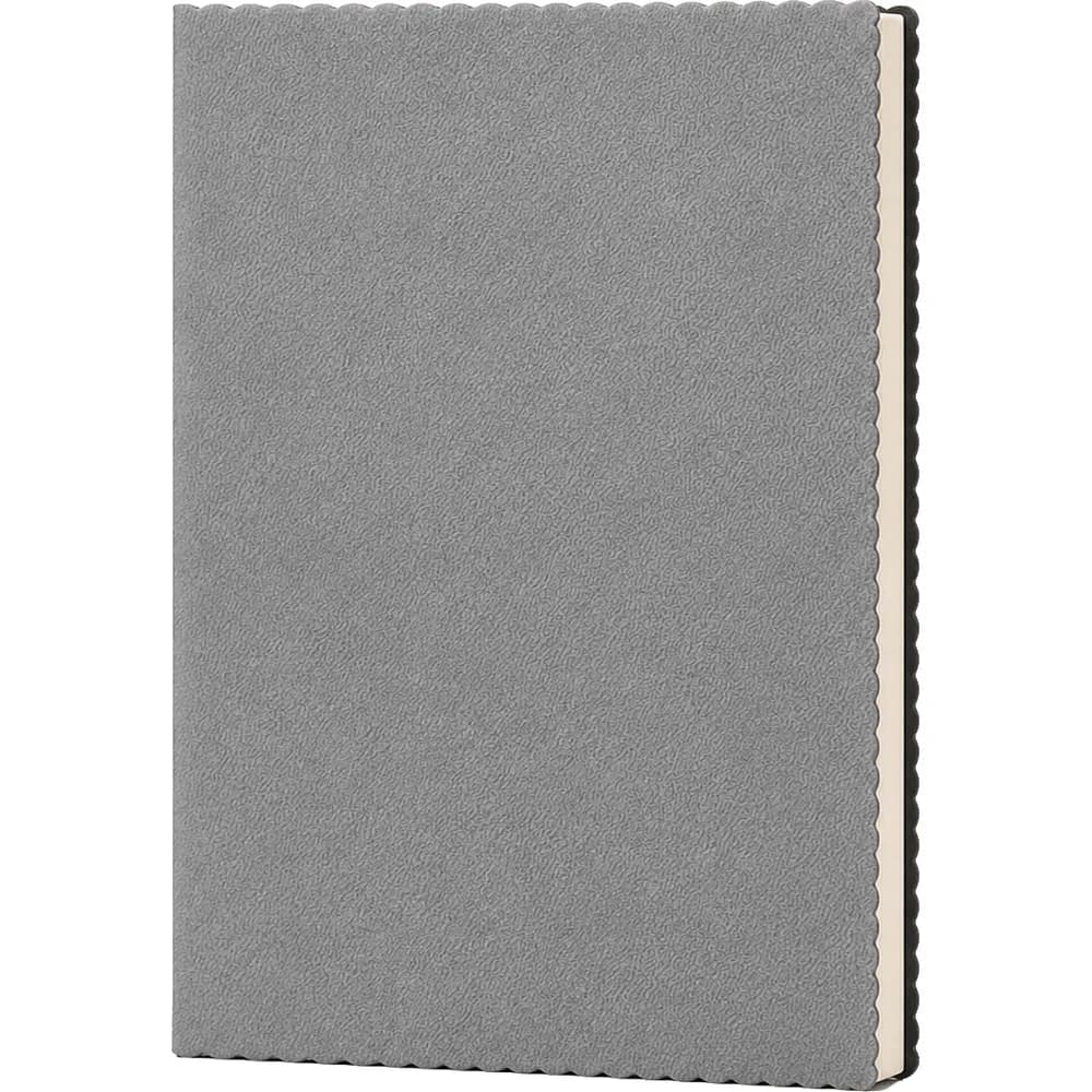 Dalgalı Kenarlı Defter 14x21 — Füme