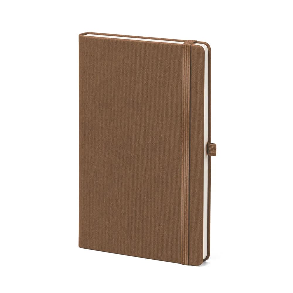 Lastikli Kalemlikli Defter 13x21 — Kahve