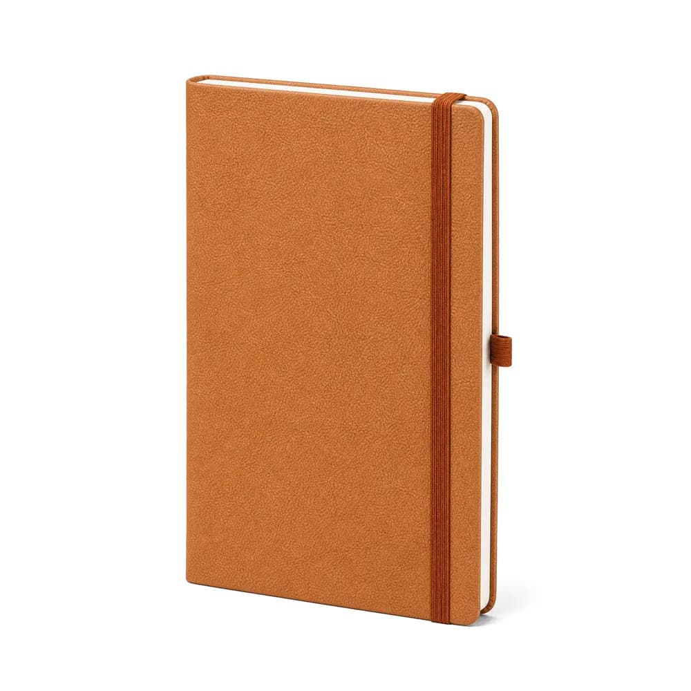 Lastikli Kalemlikli Defter 13x21 — Taba