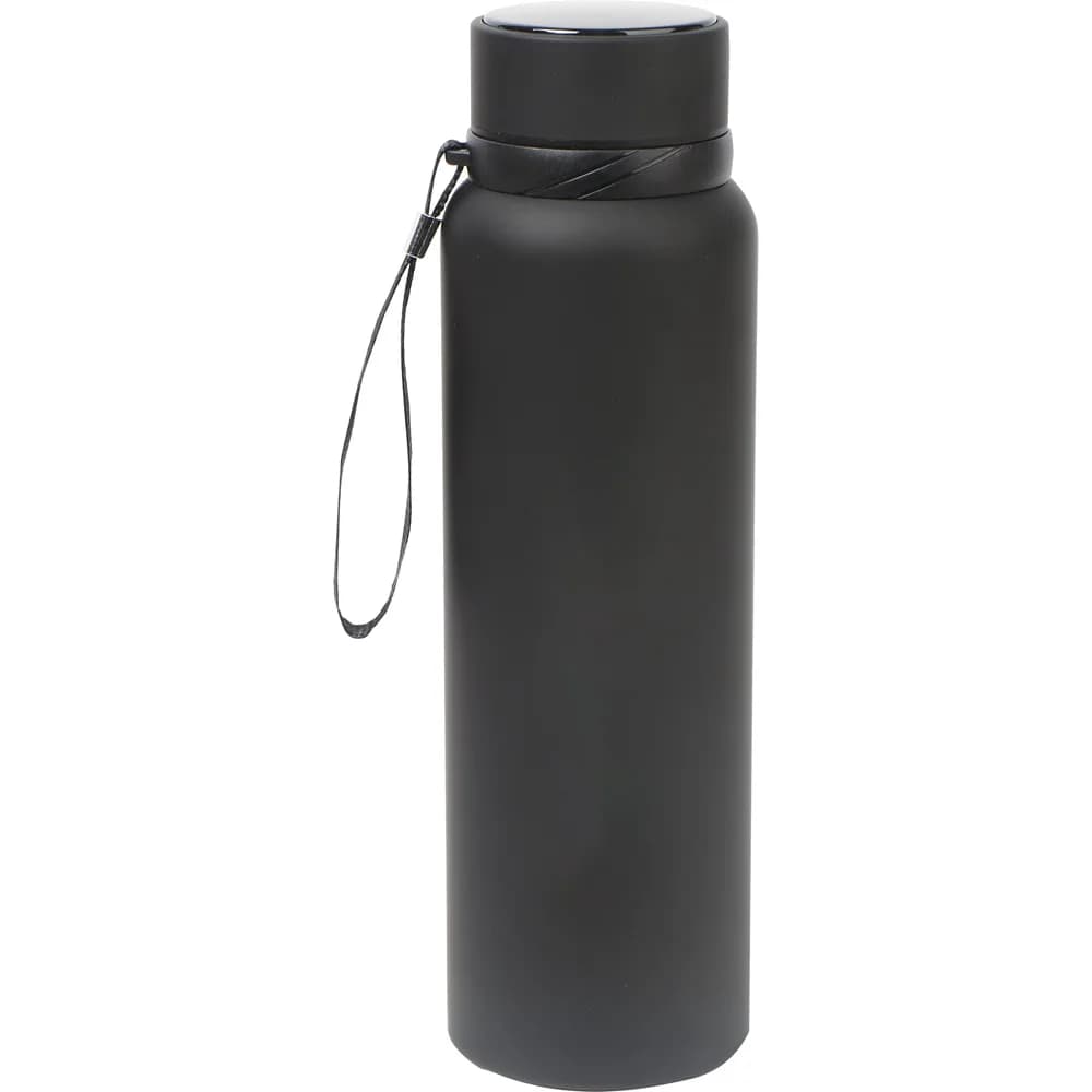 Dijital Isı Göstergeli Termos 1 Litre — Siyah