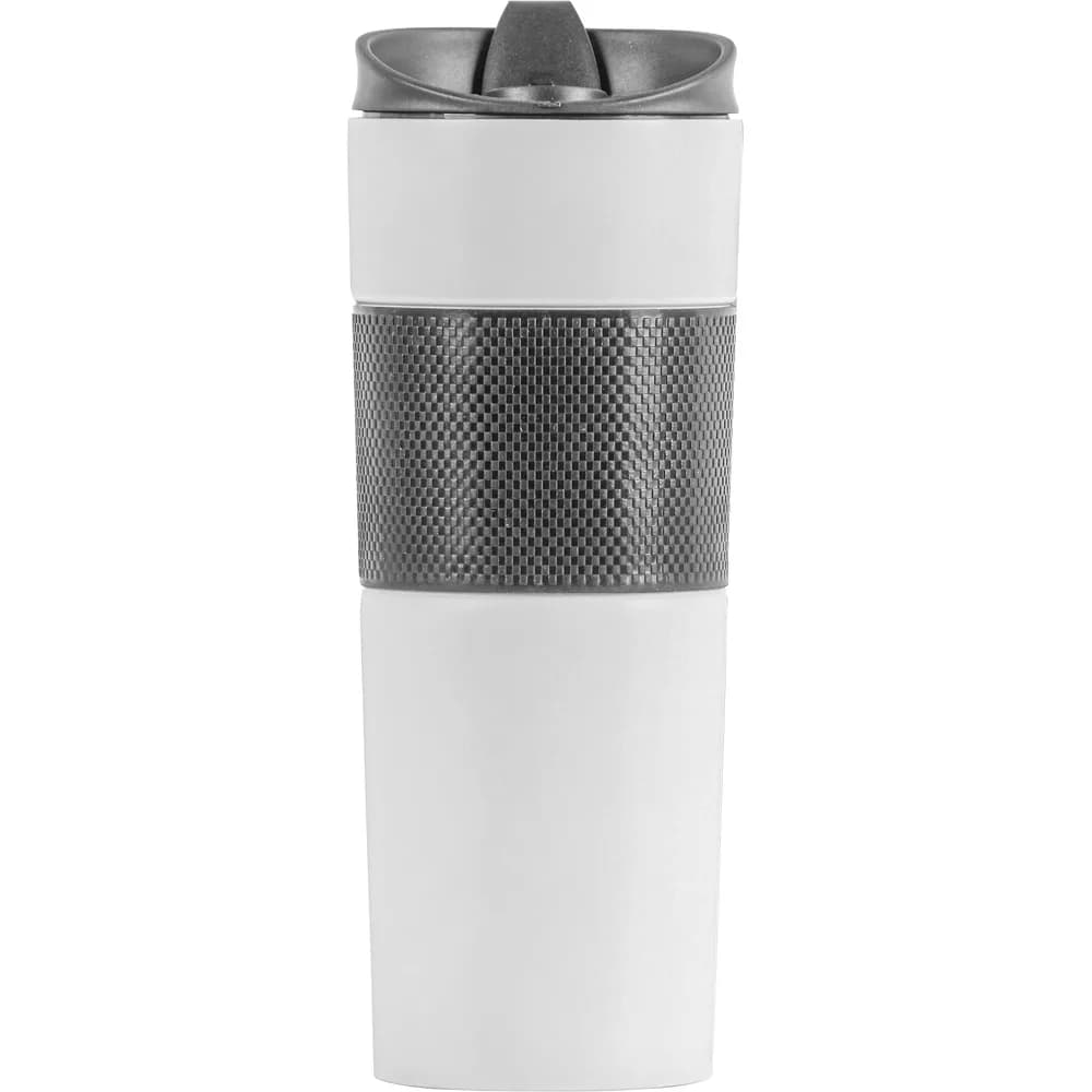 Kavrama Bantlı Termos Bardak 500 ml — Beyaz